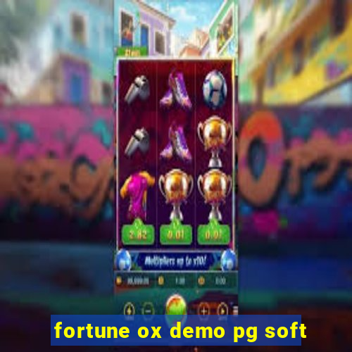 fortune ox demo pg soft